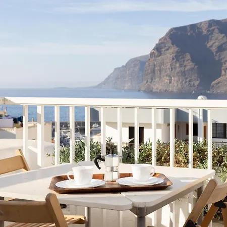 Okstay Los Gigantes With Ac, Terraces And Sea Views Santiago Del Teide Exterior photo